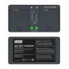 Newell Dual-Channel oplader BC-18B voor Nikon EN-EL18 accu's