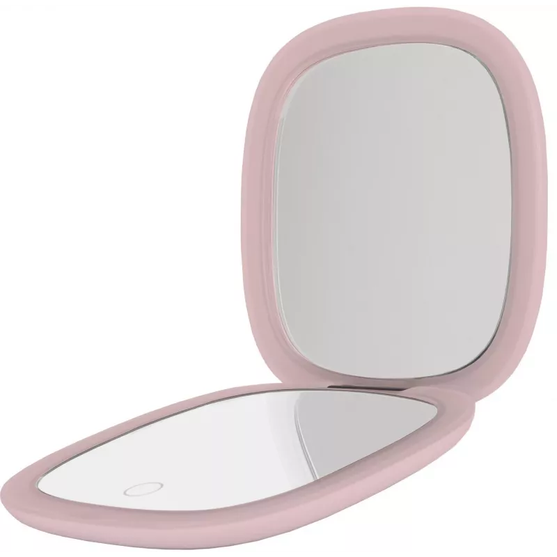 Humanas HS-PM01 cosmeticaspiegel met LED-verlichting - roze