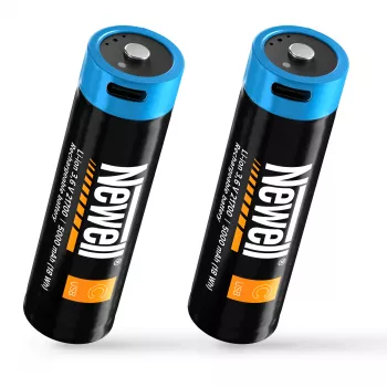 Newell 21700 USB-C 5000 mAh accu Li-Ion oplaadbaar (2-pack, blister)