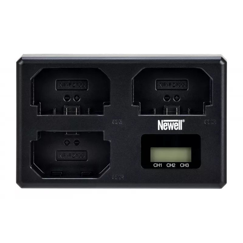Newell TT-USB-C driekanaals acculader voor Sony NP-FZ100