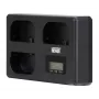 Newell TT-USB-C driekanaals lader voor Canon LP-E6 accu's