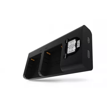 Newell DL-USB-C tweekanaals laderset met 2x NP-F570 accu's voor Sony