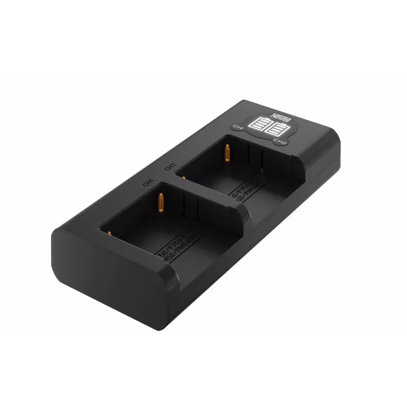 Newell Dual-Channel USB-C oplader DL-USB-C en 2x NP-F770 accu's voor Sony