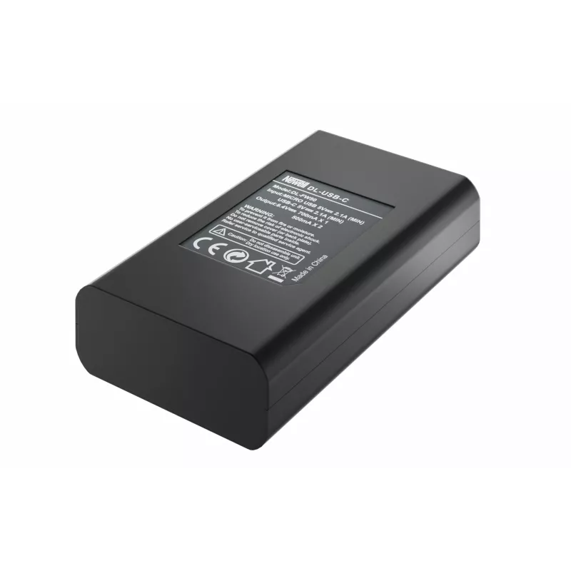 Newell DL-USB-C tweekanaals lader en NP-FW50 accu-set voor Sony