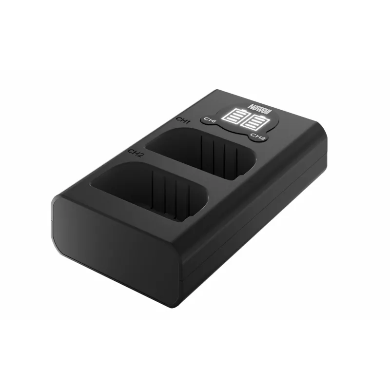 Newell DL-USB-C tweekanaals acculaderset met LP-E6 accu voor Canon
