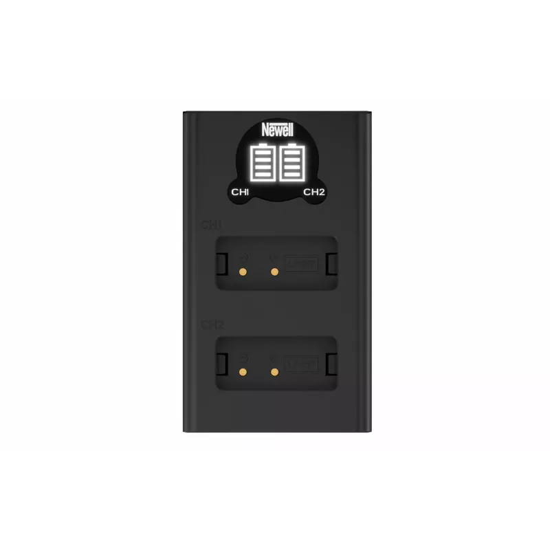 Newell DL-USB-C tweekanaals USB-C lader en LP-E17 accu-set voor Canon