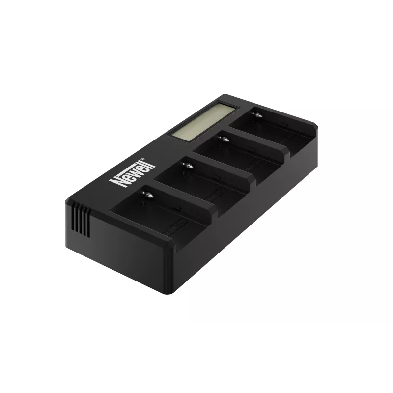 Newell DF-4CH vierkanaals oplader voor Sony NP-F-serie