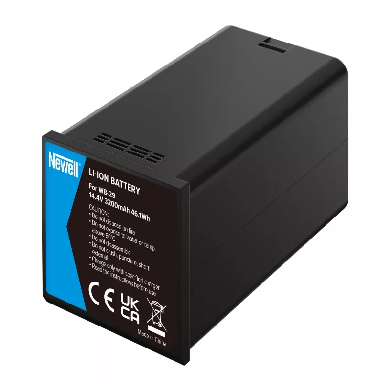 Newell vervangende accu WB29 voor Godox AD200