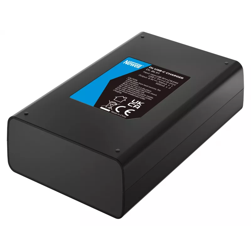 Newell DL-USB-C tweekanaals oplader voor Olympus BLX-1 accu's