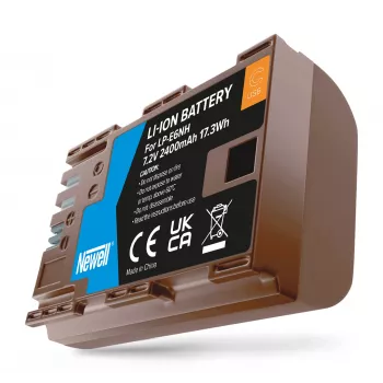 Newell vervangende accu LP-E6NH USB-C voor Canon