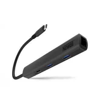 HUB NEWELL 6-in-1 USB-C hub - Graphite