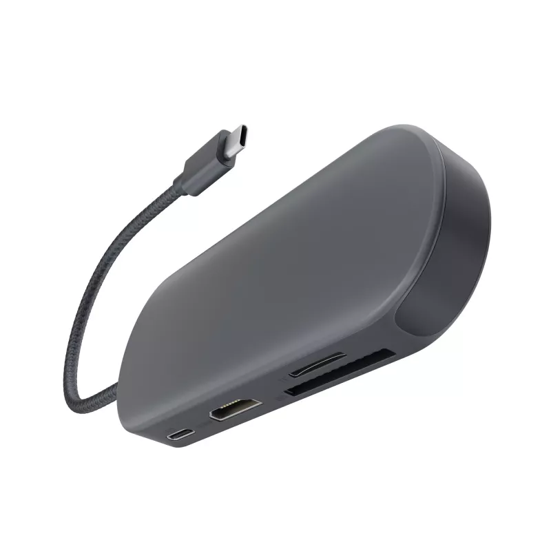 HUB NEWELL 7 in 1 USB-C hub - Graphite