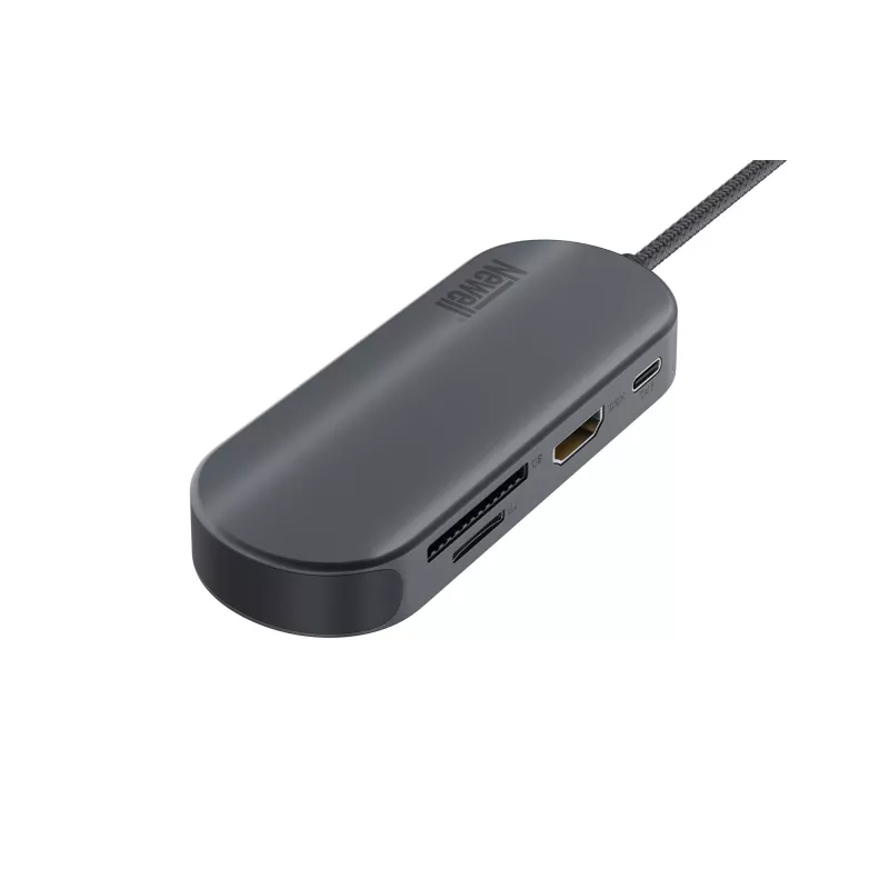 HUB NEWELL 7 in 1 USB-C hub - Graphite
