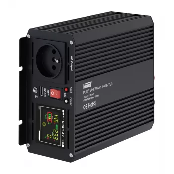Newell Pure Sine Wave power inverter 12V DC naar 230V AC 500W