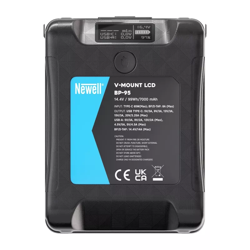 Newell BP-95 LCD V-Mount accu 95Wh 14,8V 6600mAh