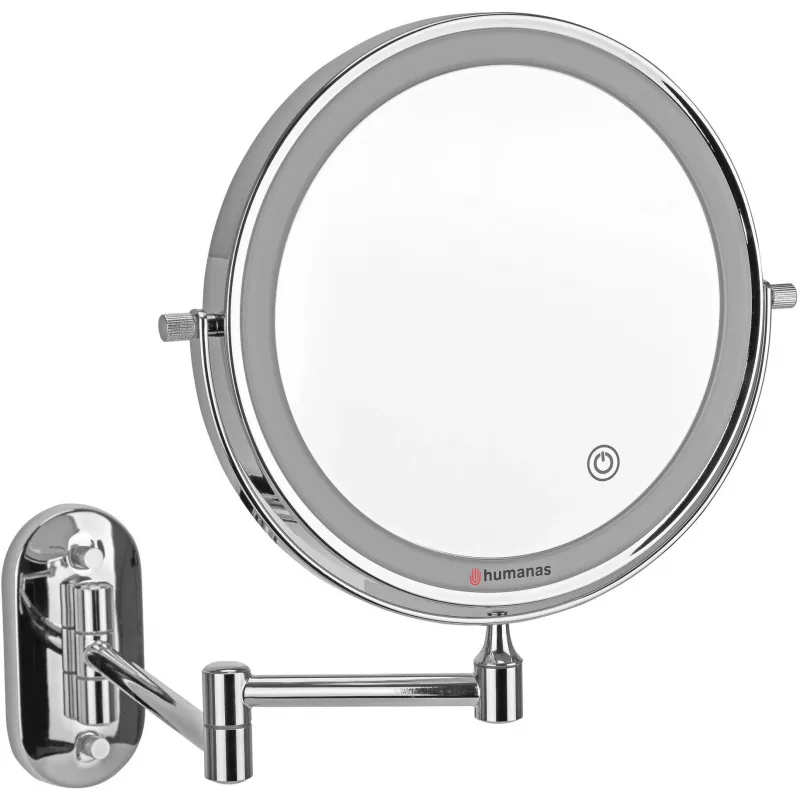 Humanas HS-BM01 LED-spiegel, zilver