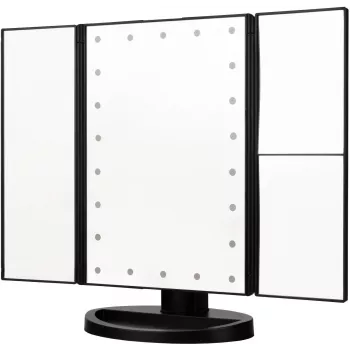 Humanas HS-ML04 LED-schminkspiegel, zwart