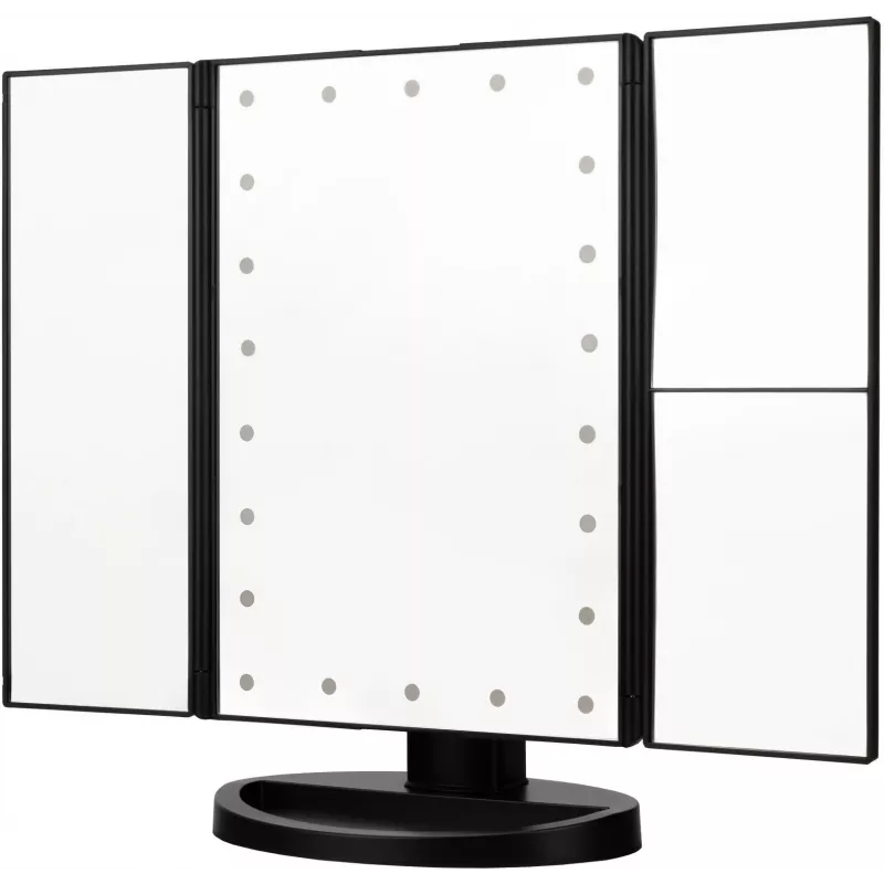 Humanas HS-ML04 LED-make-upspiegel, zwart