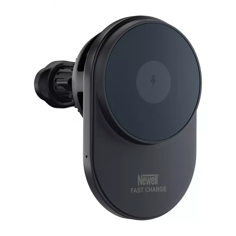 Newell S18 MagSafe autohouder met draadloze oplader - zwart