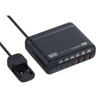 Newell GaN Tech T-Power 140 W netlader met adapterset