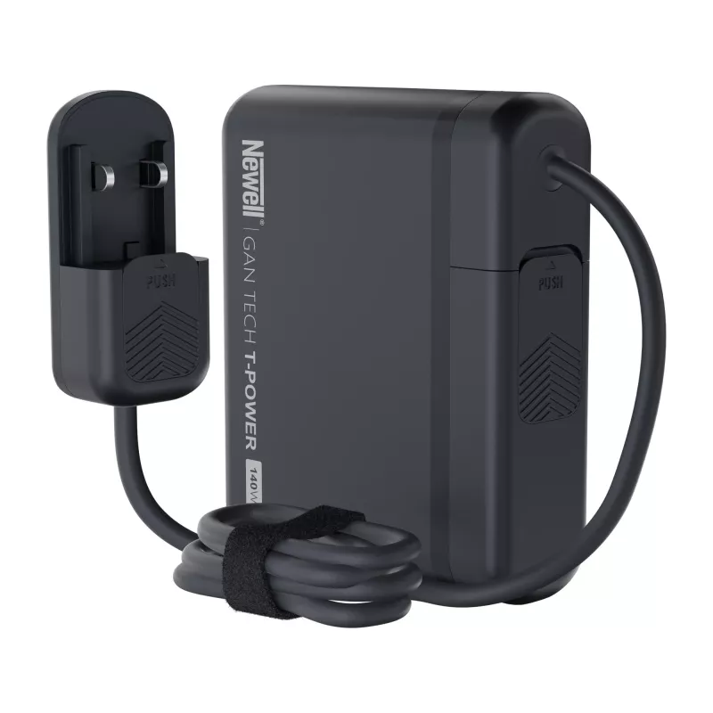 Newell GaN Tech T-Power 140 W netlader met adapterset