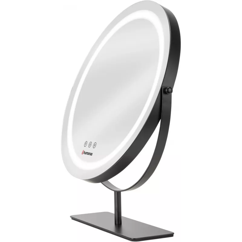 Humanas HS-HM Scarlet LED-make-upspiegel, zwart