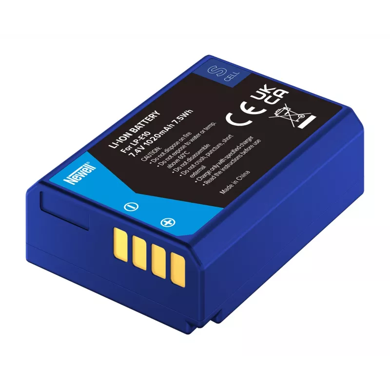 Newell SupraCell Protect vervangende accu LP-E10 voor Canon