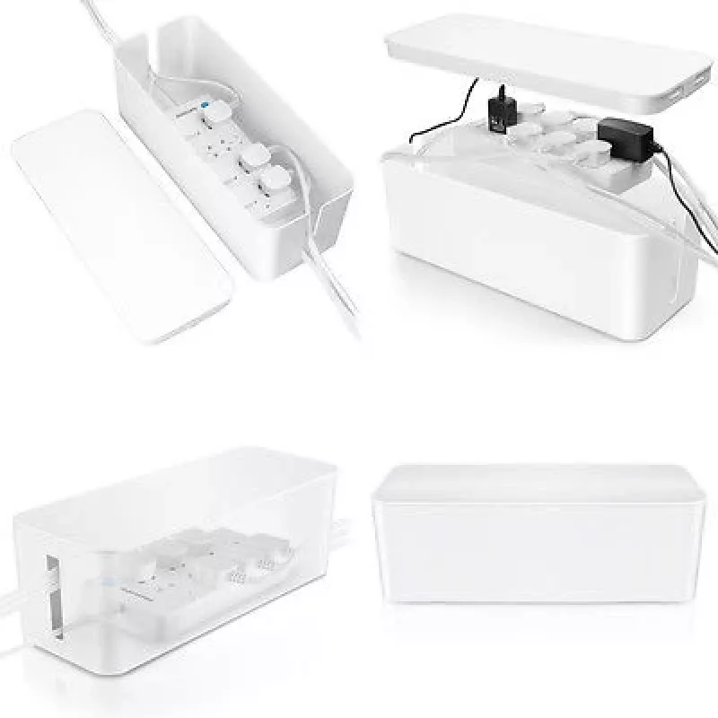 MOZOS KBO-LW Power Strip Organizer Box wit