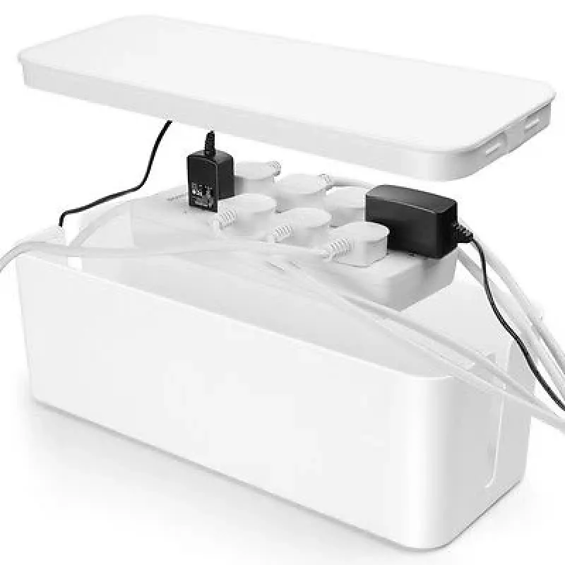 MOZOS KBO-LW Power Strip Organizer Box wit