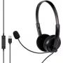 MOZOS MTX1091ECO bedrade on-ear headset met microfoon USB-A
