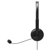 MOZOS MTX1091ECO bedrade on-ear headset met microfoon USB-A