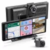 Tracer CR-PLAY 10.2 draadloze CarPlay/Android Auto-ontvanger met 10,2 inch IPS-touchscreen