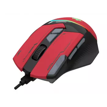 Tracer GameZone Spectra RGB bedrade gamingmuis, 7200 DPI, rood (TRAMYS47839)