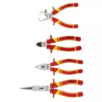 NEO TOOLS 1000V geïsoleerde tangenset, 4-delig
