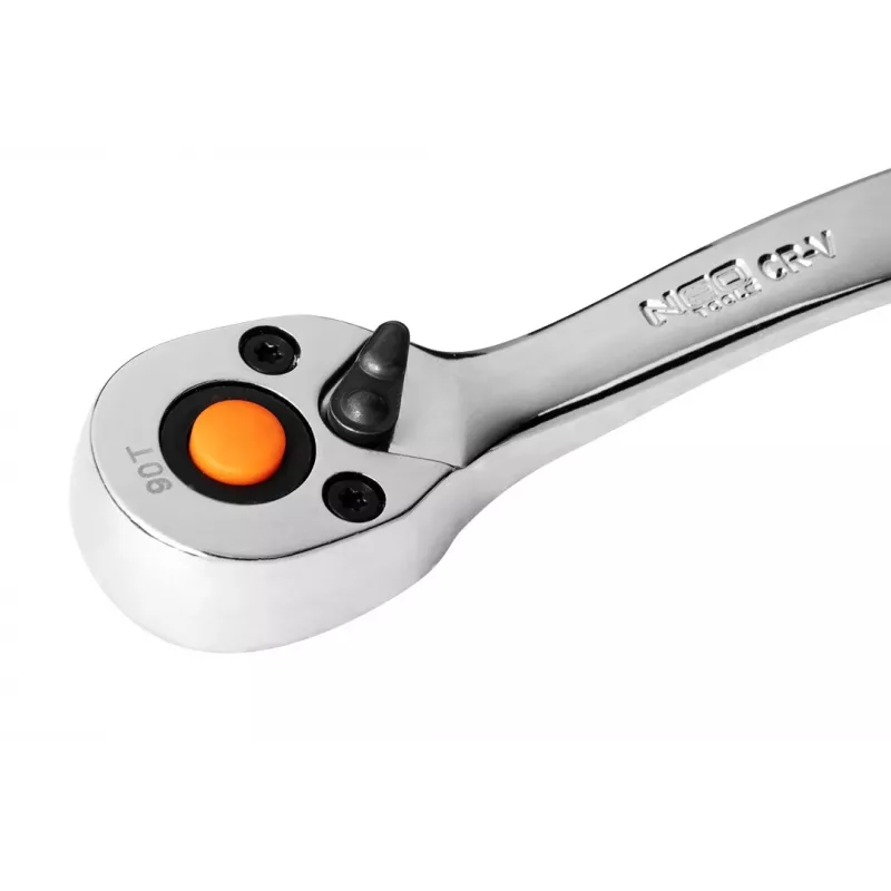 NEO TOOLS dopsleutelset 1/4 inch, 3/8 inch, 1/2 inch aandrijving, 219-delig, chroom-vanadiumstaal