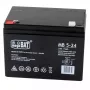 LEAN CARS AGM gel-accu 12V 5Ah voor 24V-voertuigen