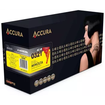 Accura compatibele tonerpatroon magenta (TN-321M vervanger) voor Konica Minolta bizhub C224/C284/C364/C224e/C284e/C364e