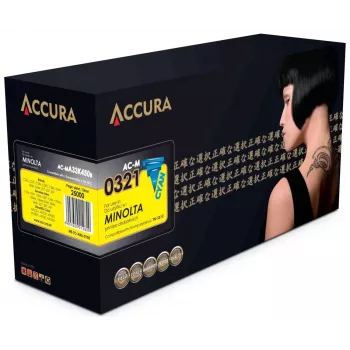 ACCURA compatibele tonercartridge cyaan (TN-321C vervanger) voor Konica Minolta bizhub C224/C284/C364/C224e/C284e/C364e