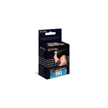 ACCURA compatibele inktpatroon HP 343 driekleuren (C8766EE) - 12ml, 330 pagina's