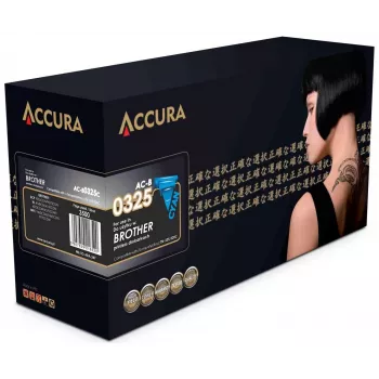 ACCURA compatibele tonercartridge cyaan voor Brother TN-325C/TN-320C vervanger