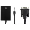 Accura VGA + minijack naar HDMI 0,2 m video- en audioconverter