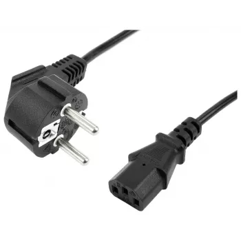 ACCURA netkabel Schuko - C13 5,0 m zwart
