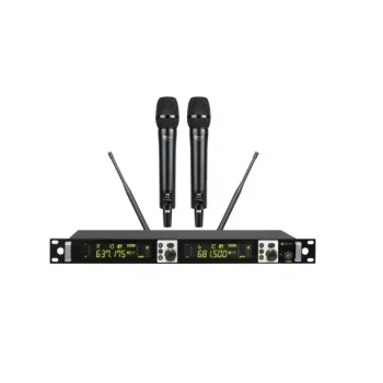 AVTEK draadloze set met twee handmicrofoons WM 2H SET