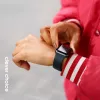 Crong Liquid Silicone band voor Apple Watch 38/40/41/42 mm (zwart)