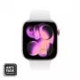 Crong Liquid Silicone band voor Apple Watch 38/40/41/42 mm (wit)