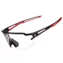 ROCKBROS fietsbril fotochromatisch UV400 model 10173 zwart-rood