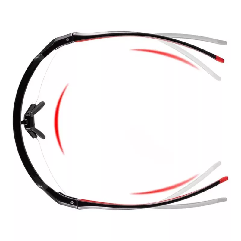 ROCKBROS fietsbril fotochromatisch UV400 model 10173 zwart-rood