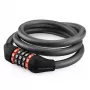 Rockbros RKS507-1BK combinatiekabelslot 1,8m zwart
