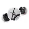 Rockbros RKS507-1BK combinatiekabelslot 1,8m zwart