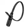 ROCKBROS combinatiekabelslot 0,5 m zwart 3240001001
